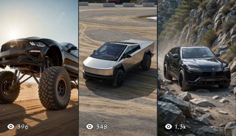 MASTER PROMPT FOR Ultra-Realistic BMW → Monster Off-Road Transformation Video